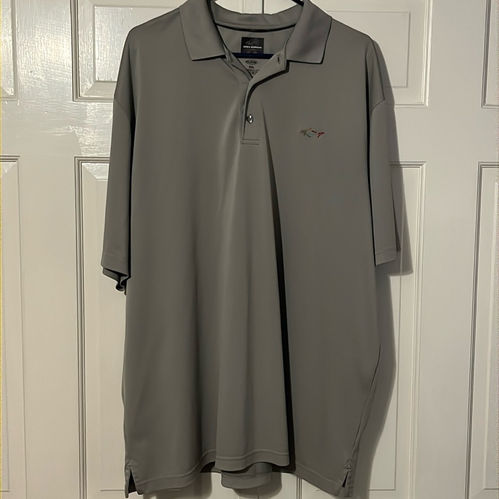 Greg Norman XXL five iron polo shirt.